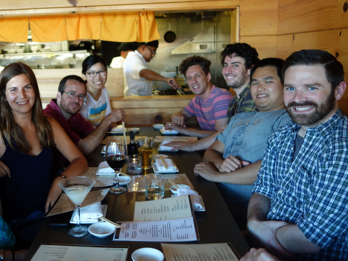 Dining out in Los Angeles