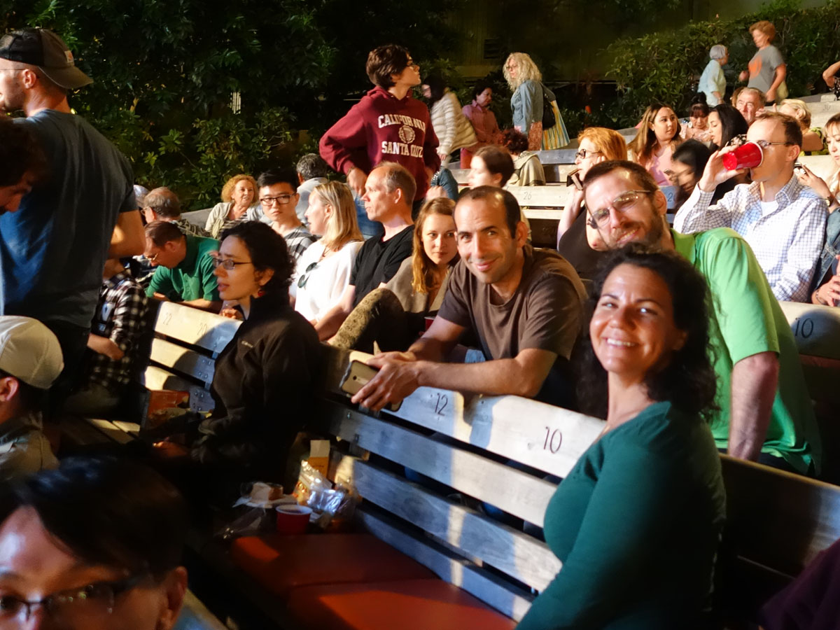 Enjoying West Side Story at the Hollywood Bowl
